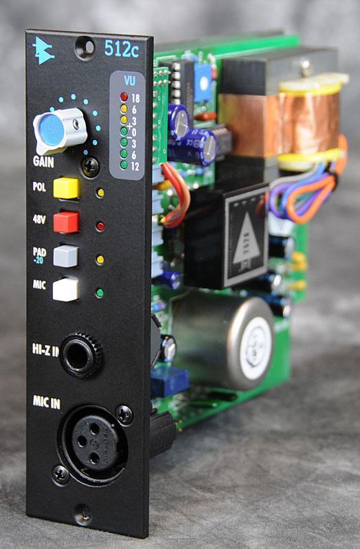 API 512C マイクプリアンプ 500シリーズ モジュール lunchbox API 512C マイクプリアンプ 500シリーズ モジュール lunchbox